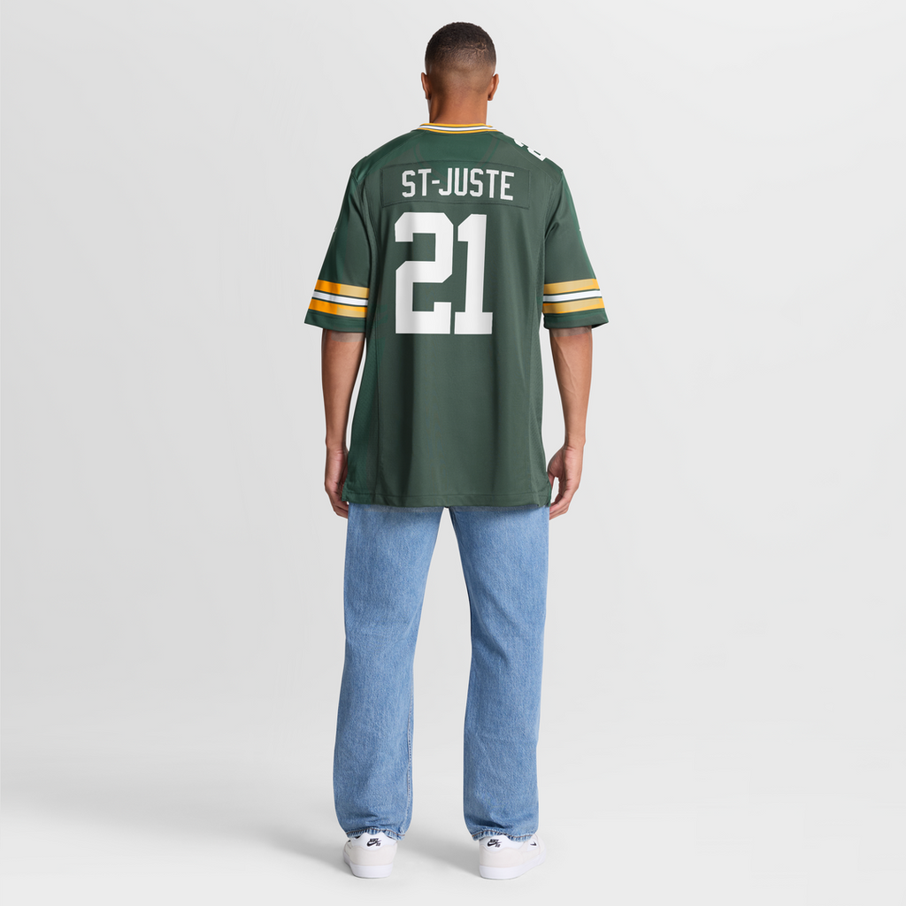 Green Bay Packers Benjamin St-Juste Nike Team Game Jersey - Green
