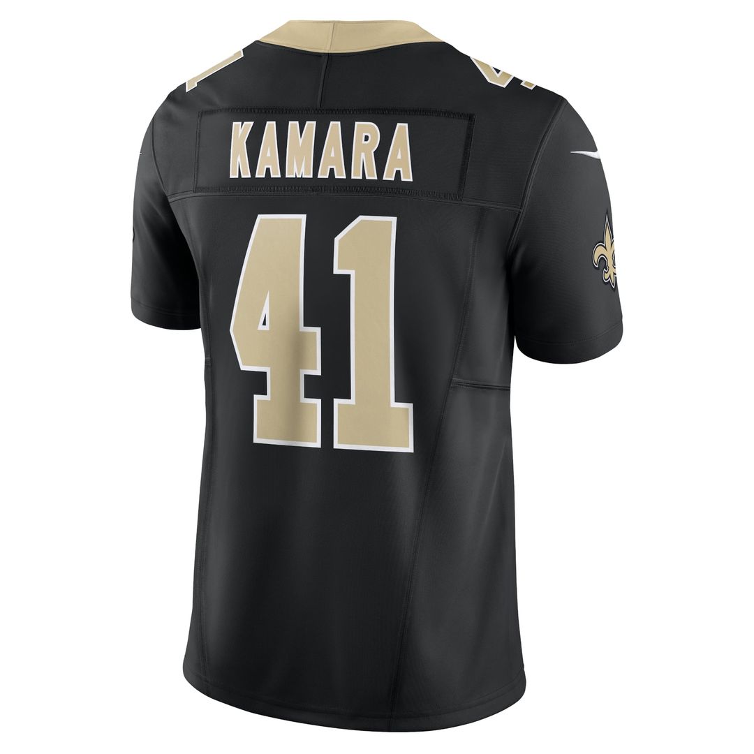 New Orleans Saints Alvin Kamara Nike Vapor F.U.S.E. Limited Jersey - Black