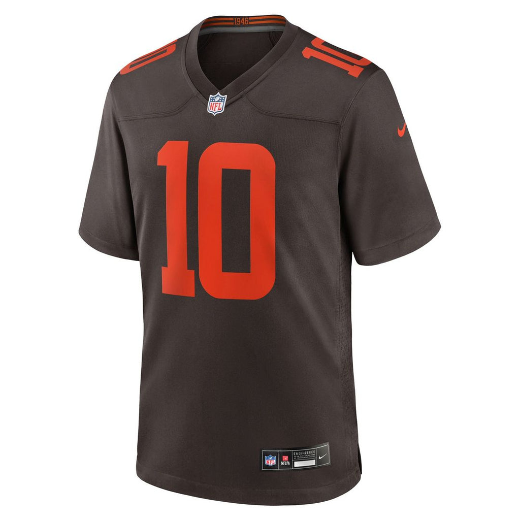 Cleveland Browns Quinshon Judkins Nike Alpha Dawg Game Jersey - Brown