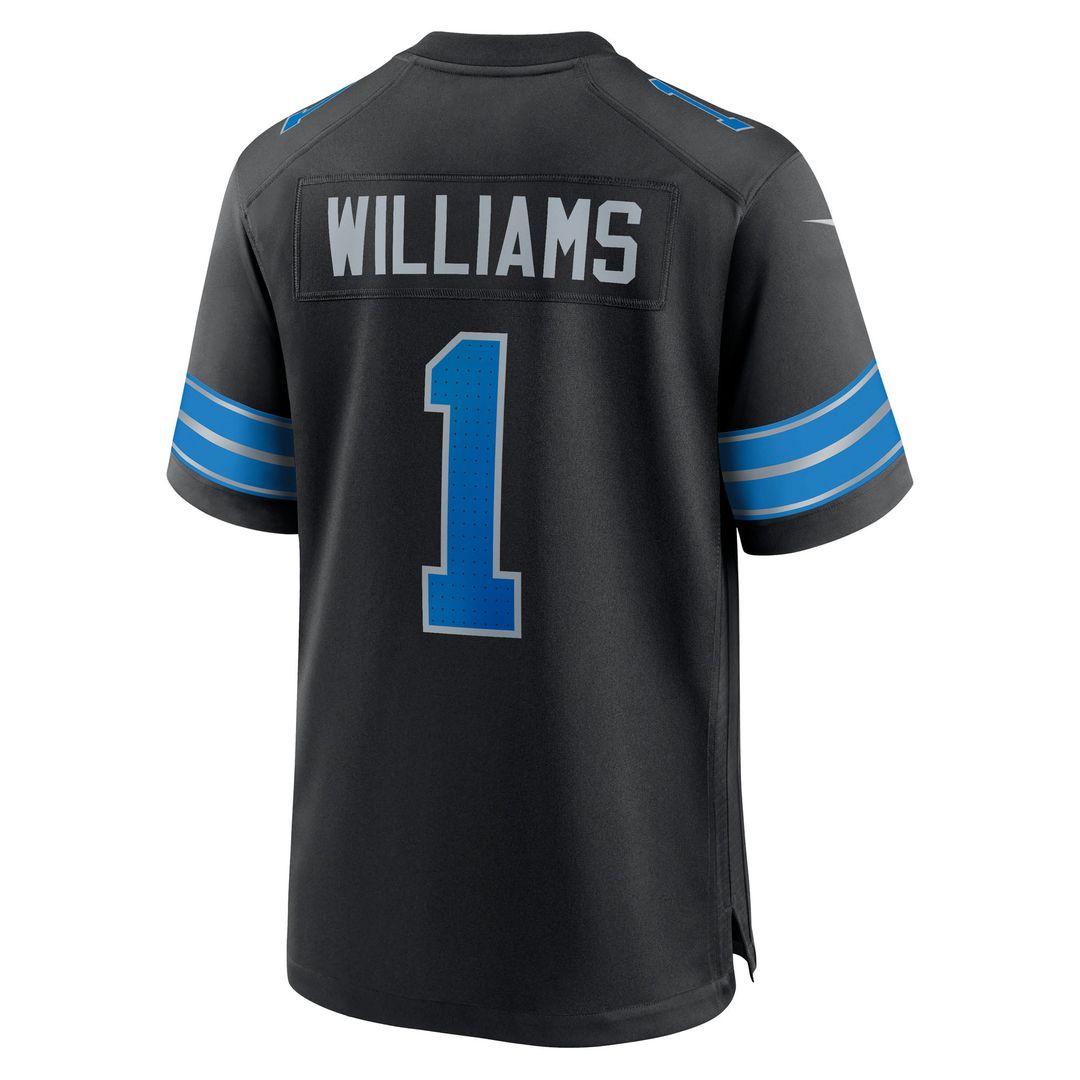 Detroit Lions Jameson Williams Nike Game Player Jersey - Blue