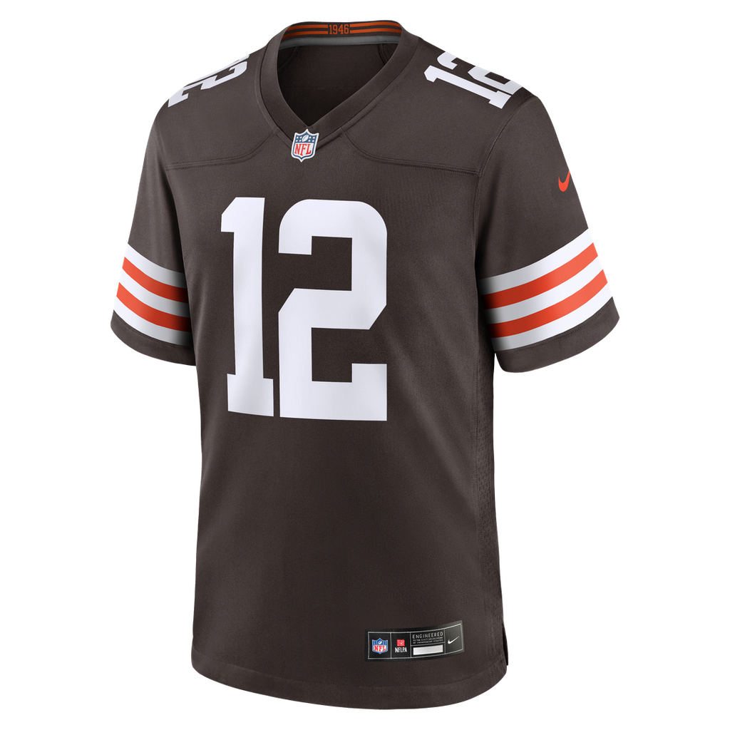 Cleveland Browns Denzel Boston Nike Game Jersey - Brown