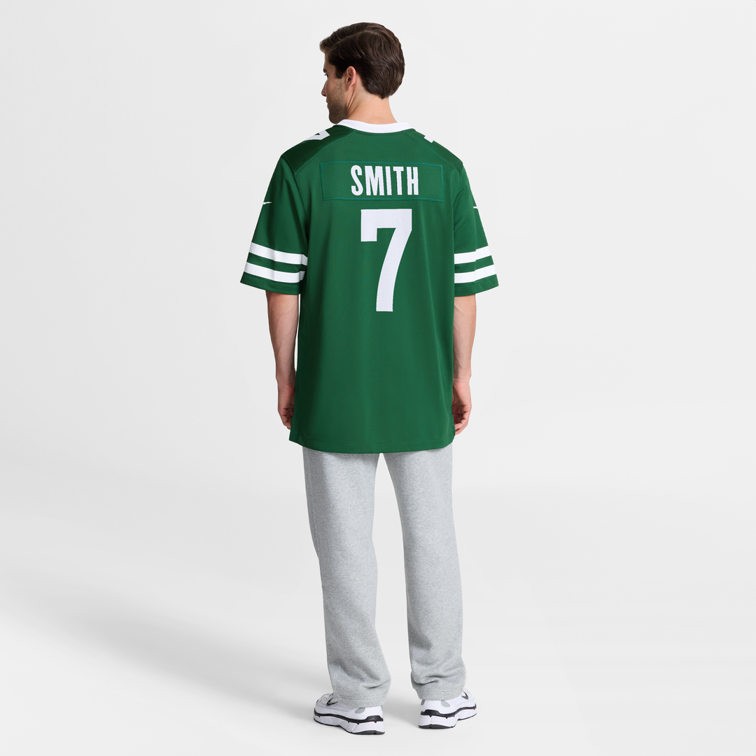 New York Jets Geno Smith Nike Game Jersey - Legacy Green