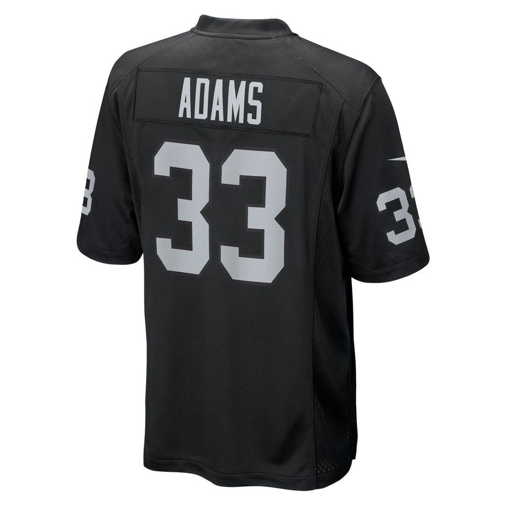 Las Vegas Raiders Jamal Adams Nike Team Game Jersey - Black