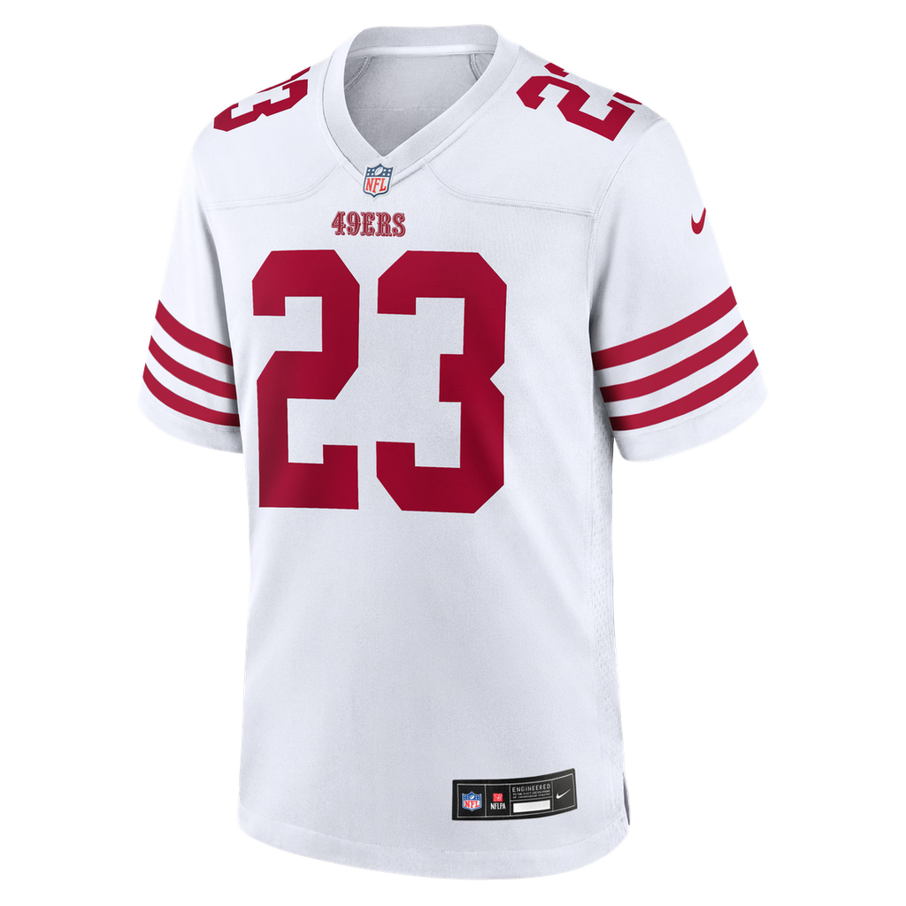 San Francisco 49ers Christian McCaffrey Nike Game Player Jersey - Scarlet