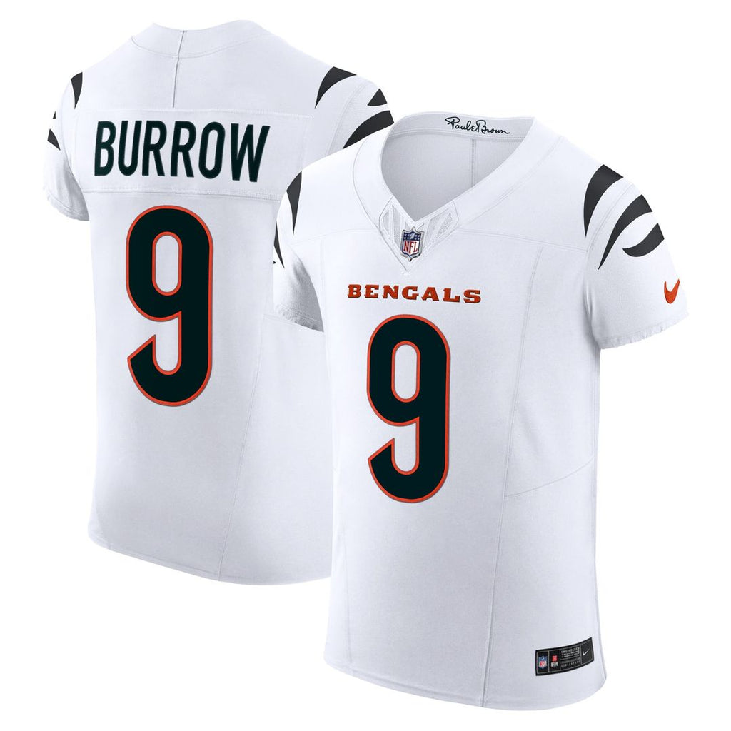 Cincinnati Bengals Joe Burrow Nike Vapor F.U.S.E. Elite Jersey - White