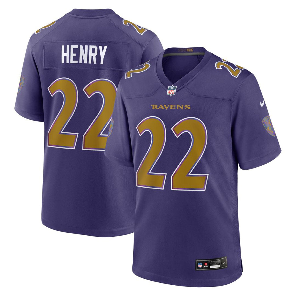 Baltimore Ravens Derrick Henry Nike Alternate Game Jersey - Purple