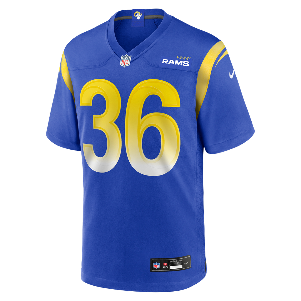 Los Angeles Rams Charles Woods Nike Game Jersey - Royal