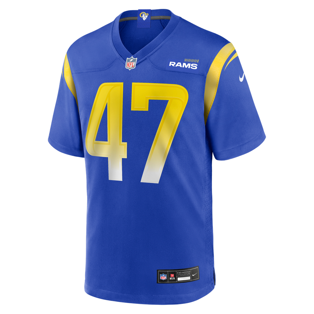 Los Angeles Rams Alex Ward Nike Home Game Jersey - Royal