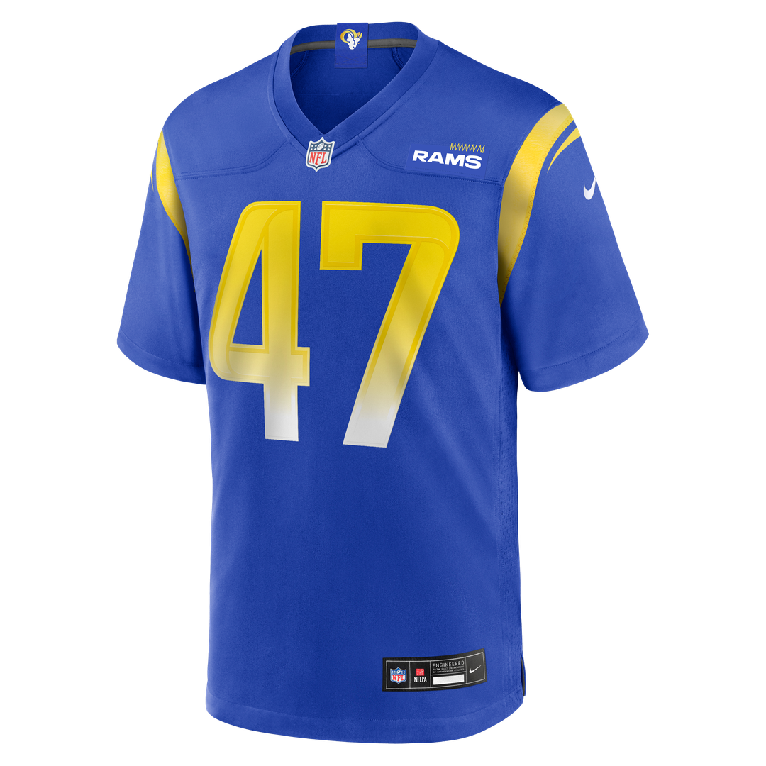 Los Angeles Rams Alex Ward Nike Home Game Jersey - Royal