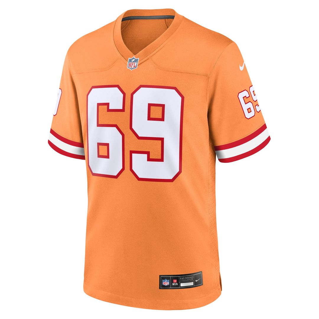 Tampa Bay Buccaneers Cody Mauch Nike Alternate Game Jersey - Orange