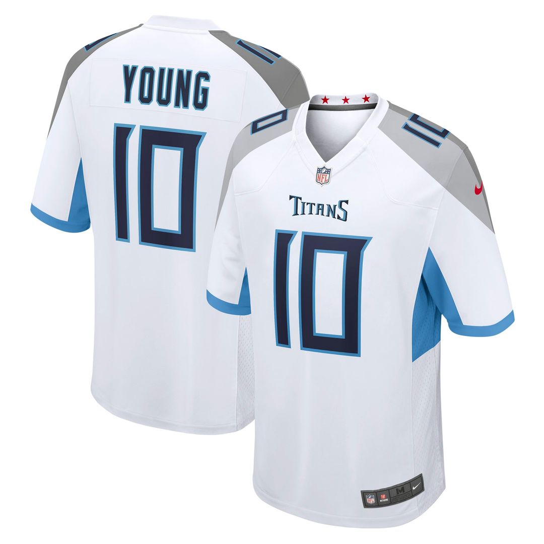 Tennessee Titans Vince Young Nike Retired Player Game Jersey - White