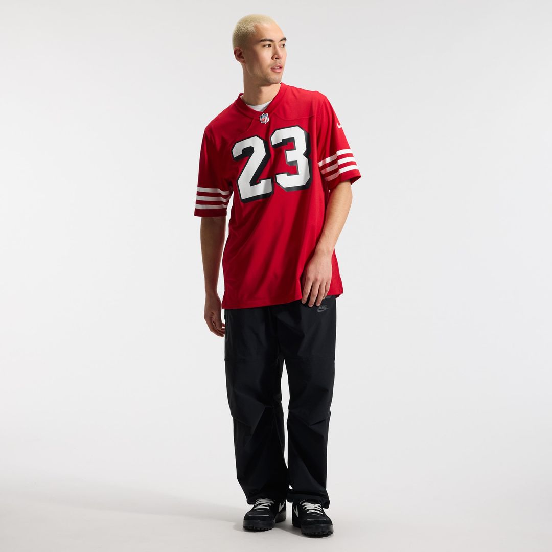 San Francisco 49ers Christian McCaffrey Nike Alternate Game Player Jersey - Scarlet