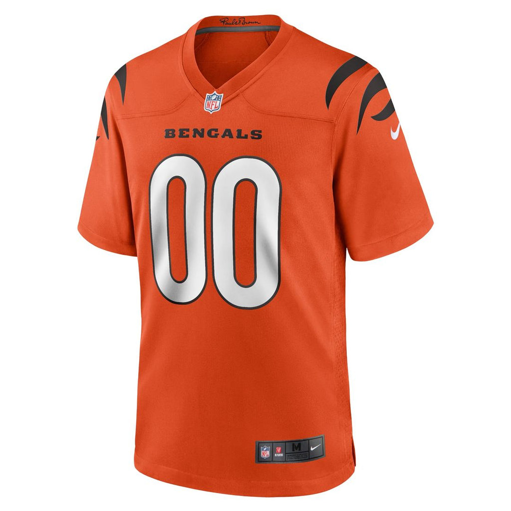 Cincinnati Bengals Nike Game Custom Jersey - White