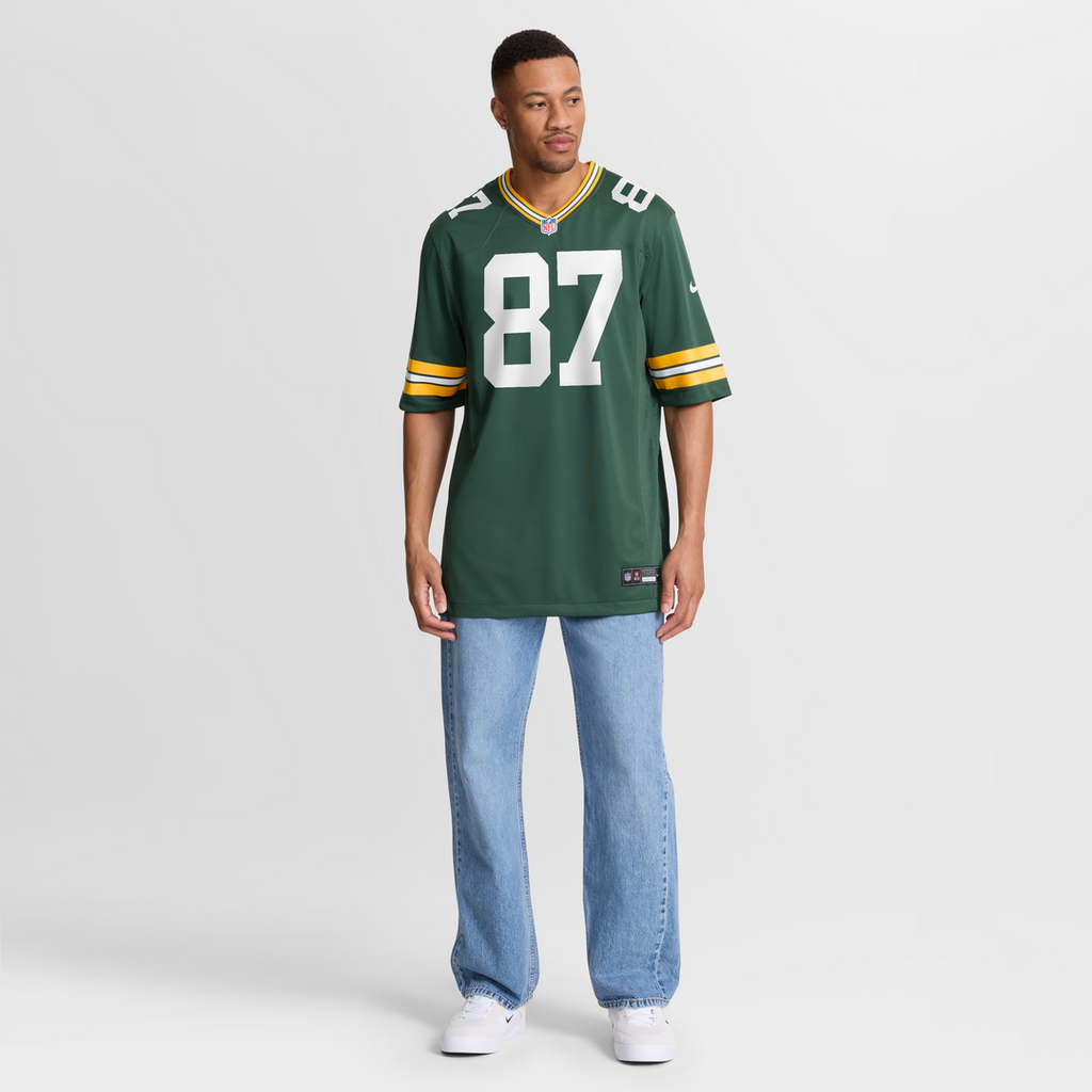 Green Bay Packers Willie Davis Nike Game Retired Player Jersey - Green