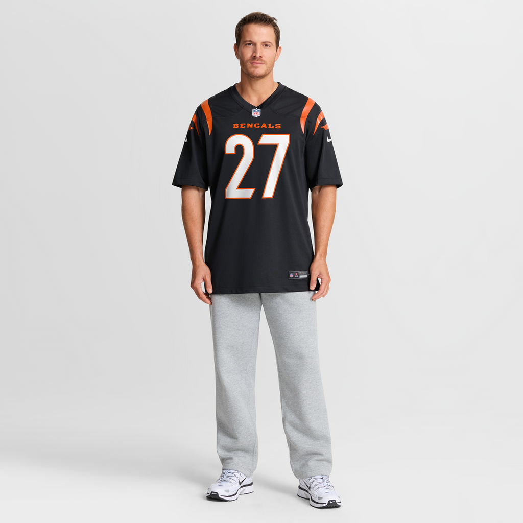 Cincinnati Bengals Jordan Battle Nike Team Game Jersey - Black