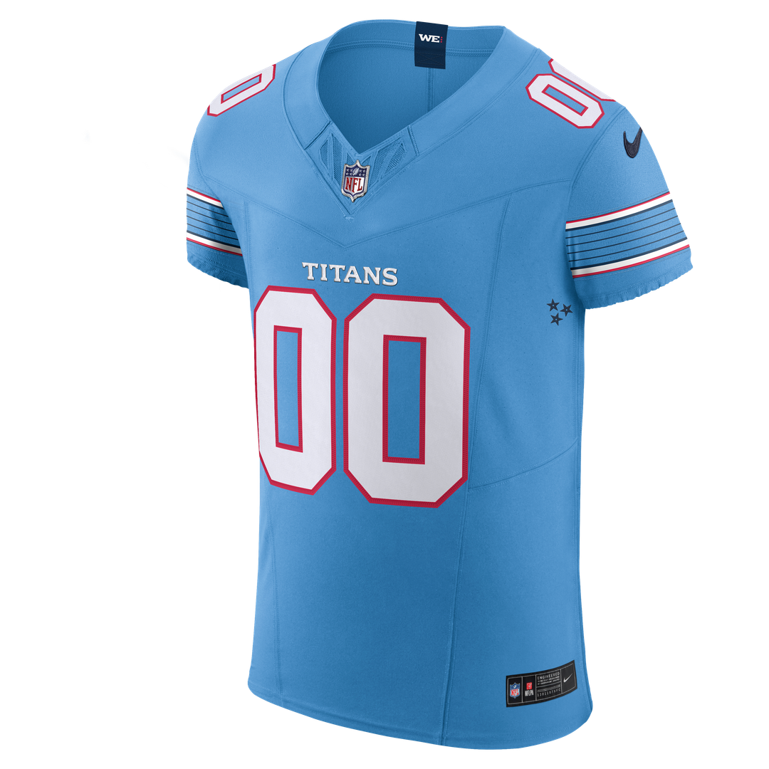 Tennessee Titans Nike Vapor F.U.S.E. Elite Custom Jersey - Light Blue