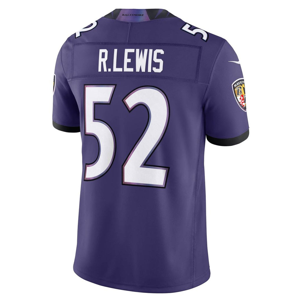 Baltimore Ravens Ray Lewis Nike Alternate Vapor F.U.S.E. Stitched Retired Player Limited Jersey - Black