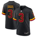 Washington Commanders Stefon Diggs Nike Alternate Game Jersey - Black