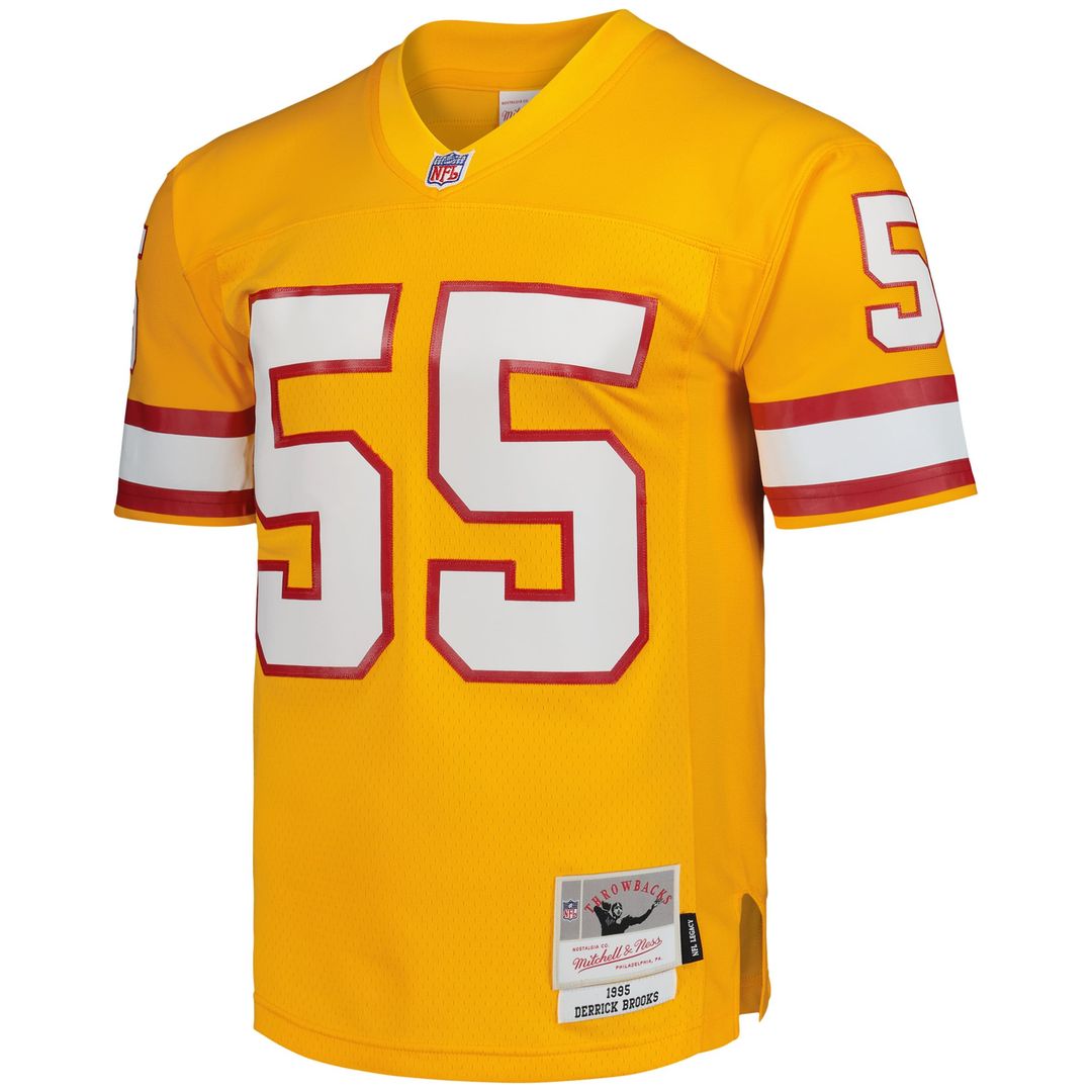 Tampa Bay Buccaneers Derrick Brooks Mitchell & Ness Legacy Replica Jersey - Orange