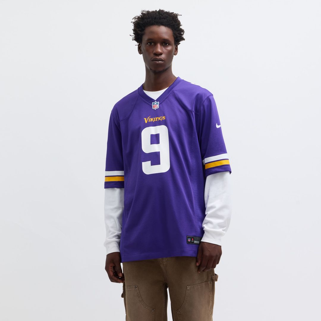 Minnesota Vikings J.J. McCarthy Nike Player Game Jersey - Purple