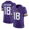 Minnesota Vikings Justin Jefferson Nike Vapor F.U.S.E. Limited Jersey - Purple