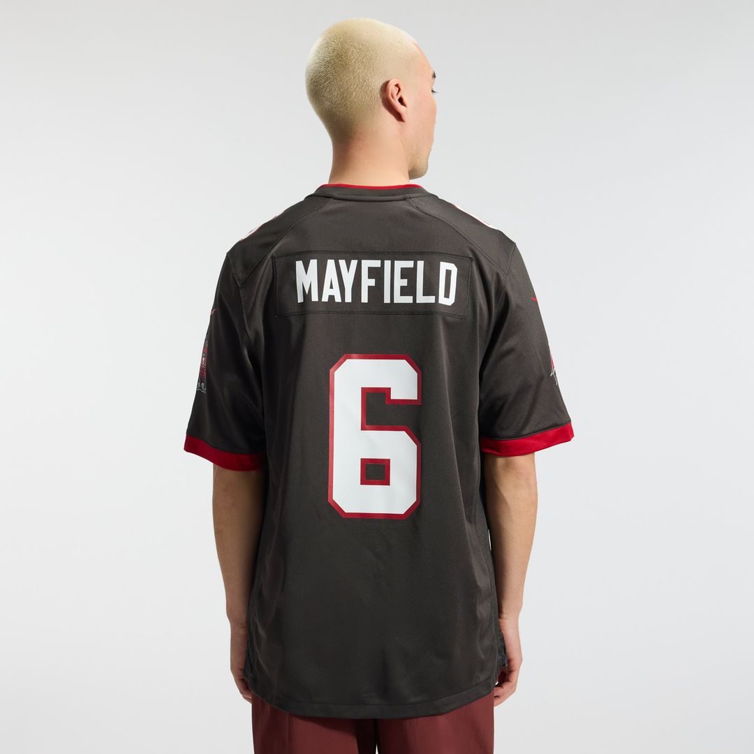 Tampa Bay Buccaneers Baker Mayfield Nike Away Game Jersey - White