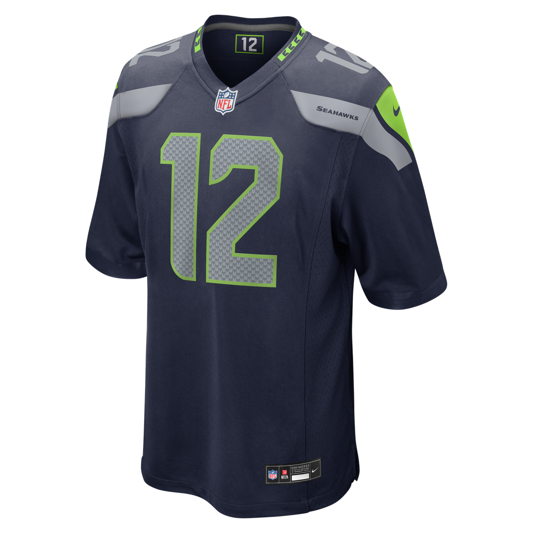 Seattle Seahawks 12s Nike Team Game Jersey - College Navy