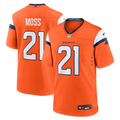 Denver Broncos Riley Moss Nike Team Game Jersey - Orange