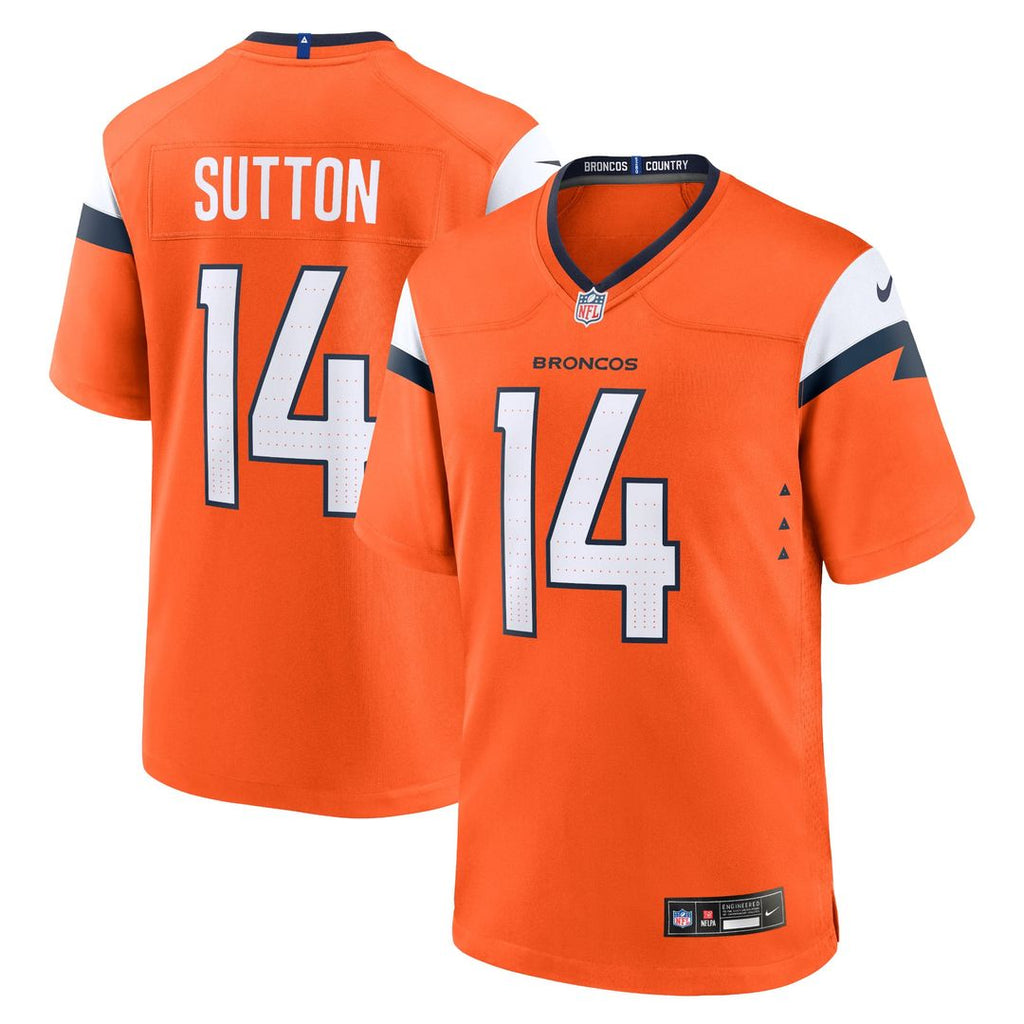 Denver Broncos Courtland Sutton Nike Mile High Collection Game Jersey - Orange