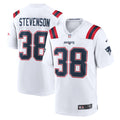 New England Patriots Rhamondre Stevenson Nike Game Player Jersey - White