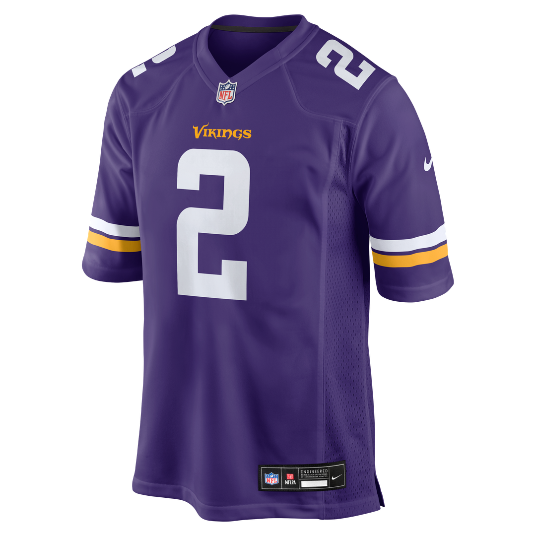 Minnesota Vikings Stephon Gilmore Nike Game Jersey - Purple