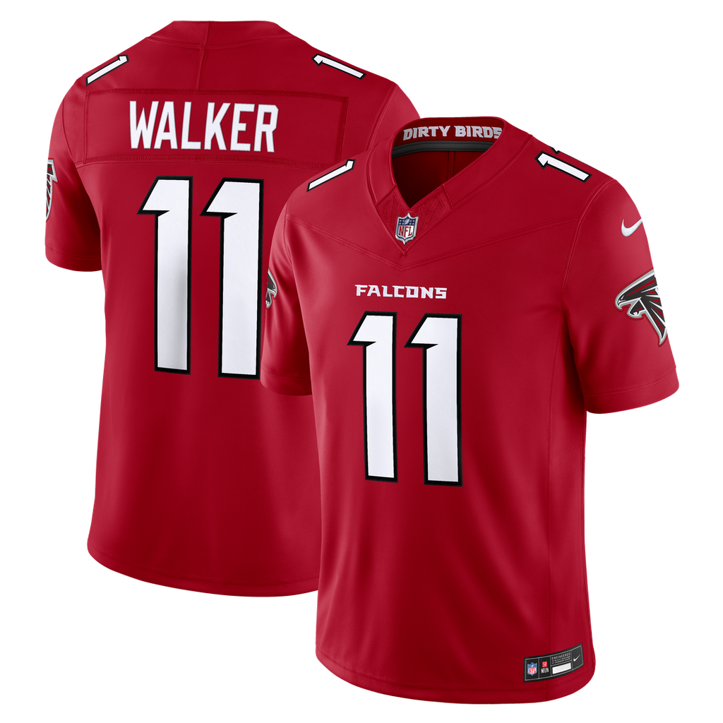 Atlanta Falcons Jalon Walker Nike Team Vapor F.U.S.E. Stitched Limited Jersey - Red
