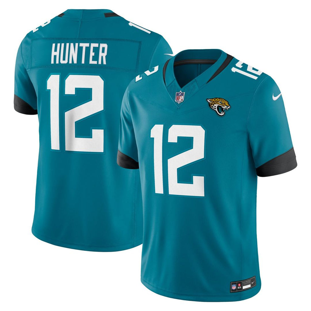 Jacksonville Jaguars Travis Hunter Nike Team Vapor F.U.S.E. Stitched Limited Jersey - Teal