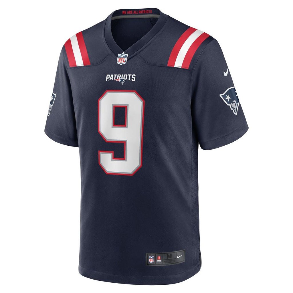 New England Patriots Kayshon Boutte Nike Game Jersey - Navy