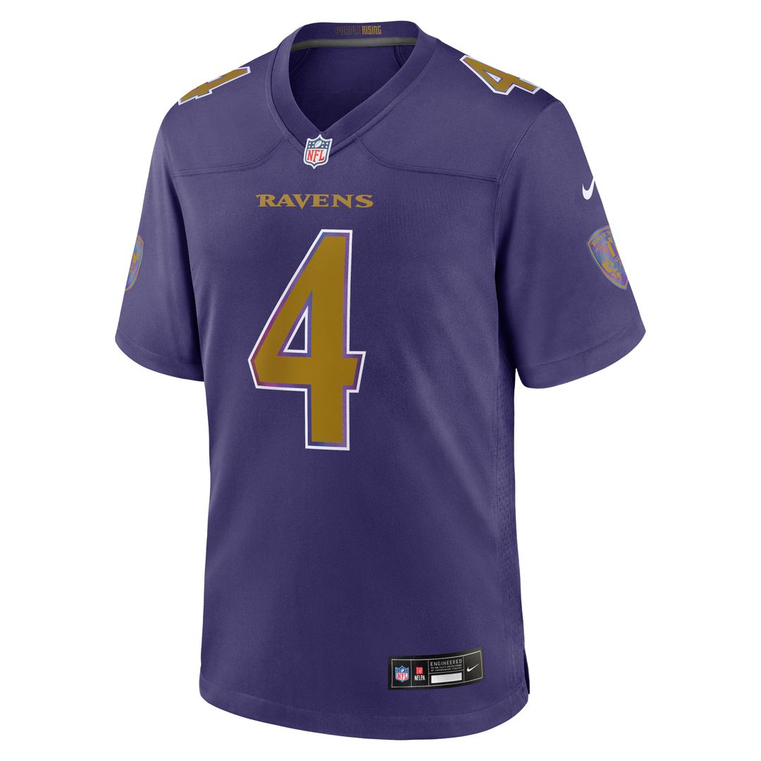 Baltimore Ravens Zay Flowers Nike Alternate Game Jersey - Black