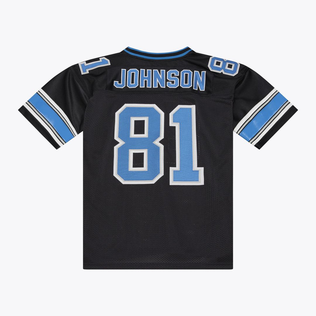 Detroit Lions Calvin Johnson Mitchell & Ness 2007 Authentic Throwback Jersey - Black