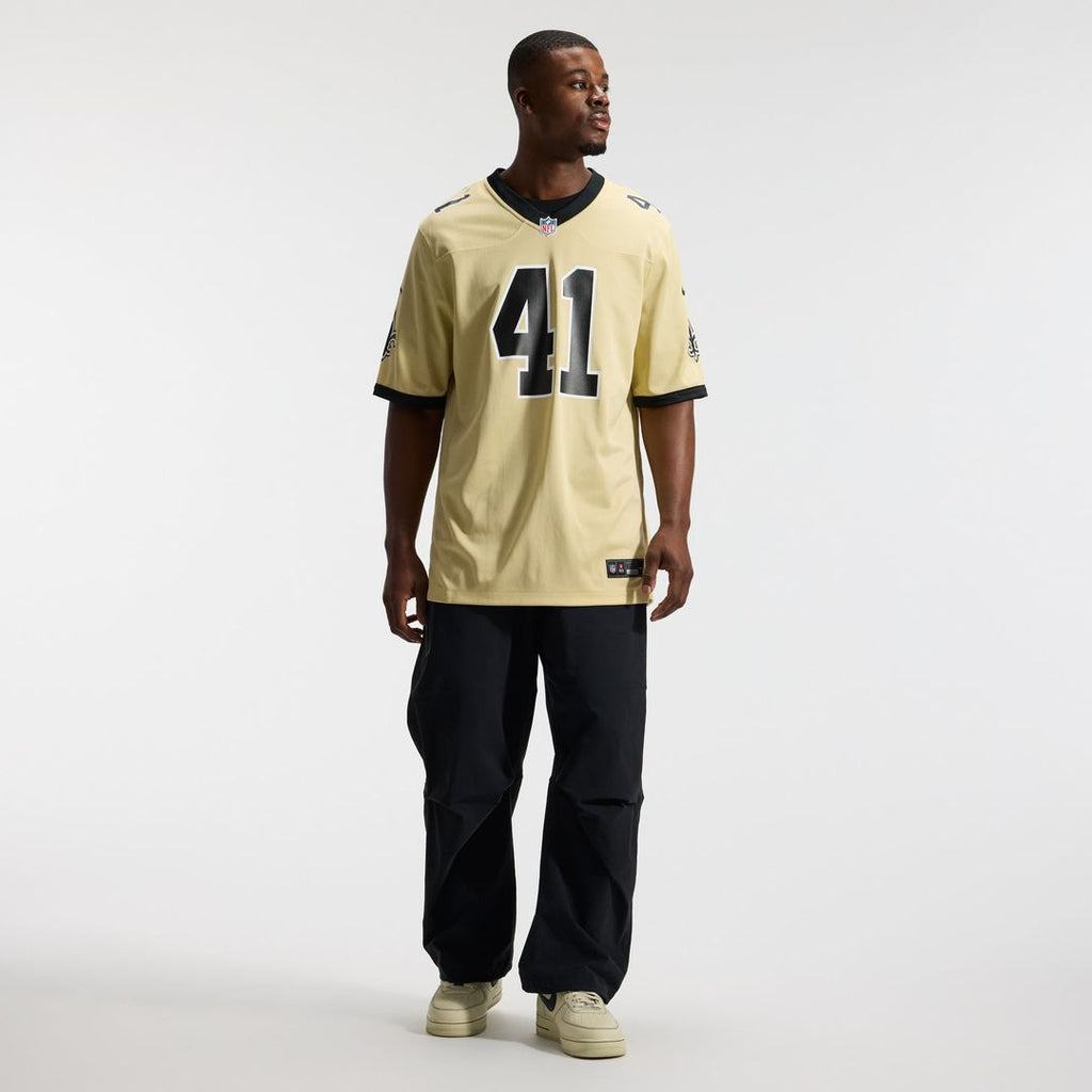 New Orleans Saints Alvin Kamara Nike Alternate Game Jersey - White