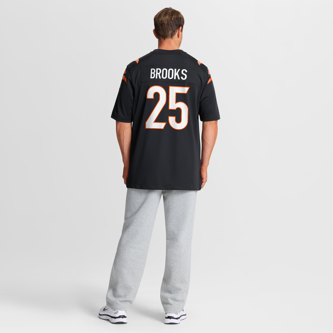 Cincinnati Bengals Tahj Brooks Nike Team Game Jersey - Black