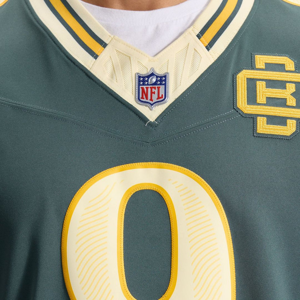 Green Bay Packers Christian Watson Nike 2026 Rivalries Collection Stitched Limited Jersey - Green