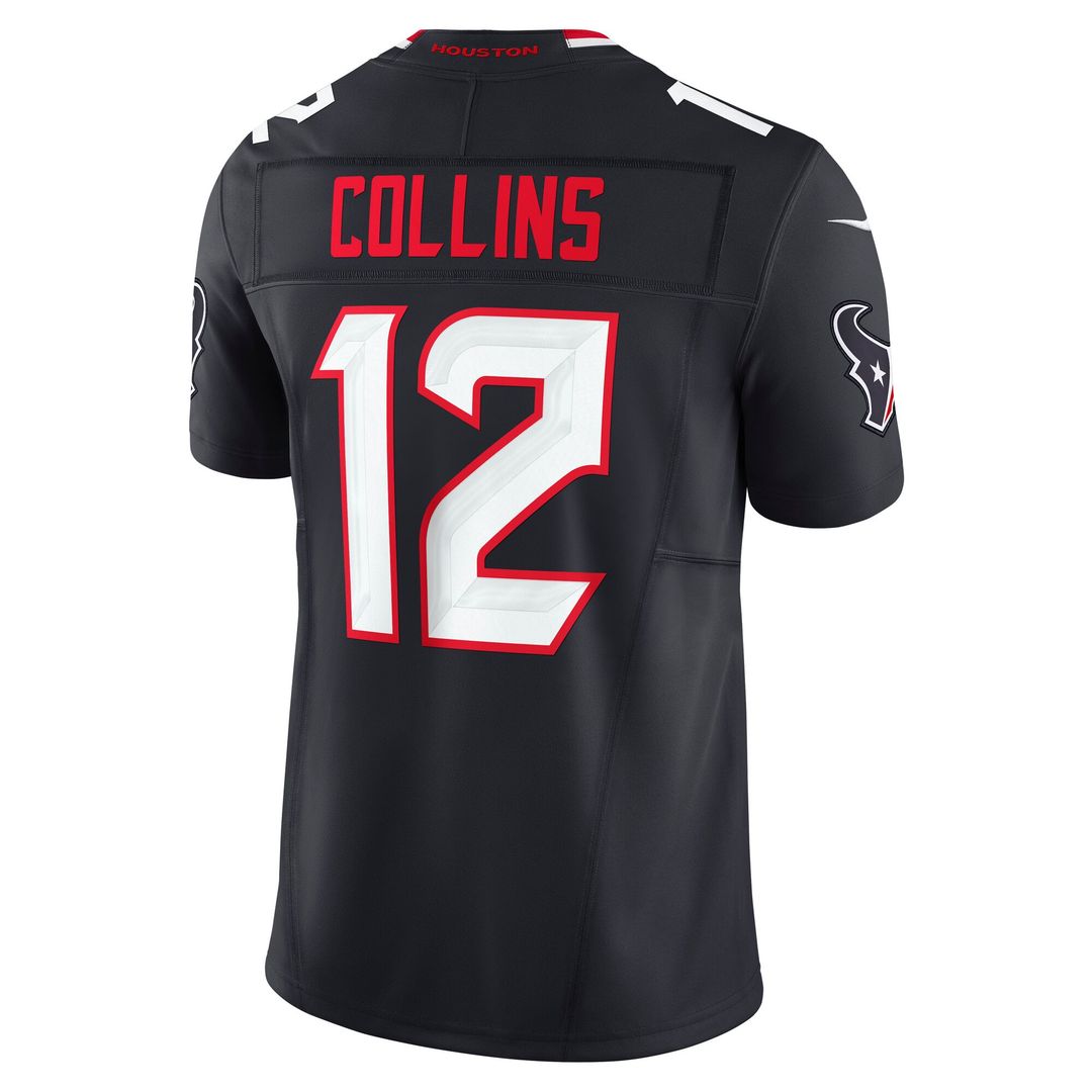 Houston Texans Nico Collins Nike Team Vapor F.U.S.E. Limited Jersey - Navy
