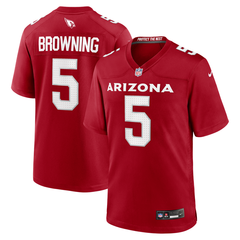 Arizona Cardinals Baron Browning Nike Team Game Jersey - Cardinal