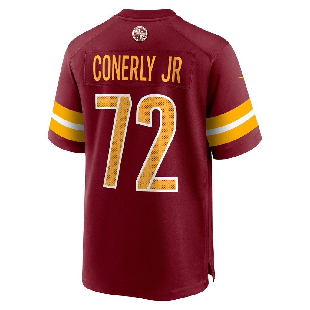 Washington Commanders Josh Conerly Jr. Nike Team Game Jersey - Burgundy