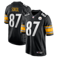 Pittsburgh Steelers Matt Sokol Nike Team Game Jersey - Black