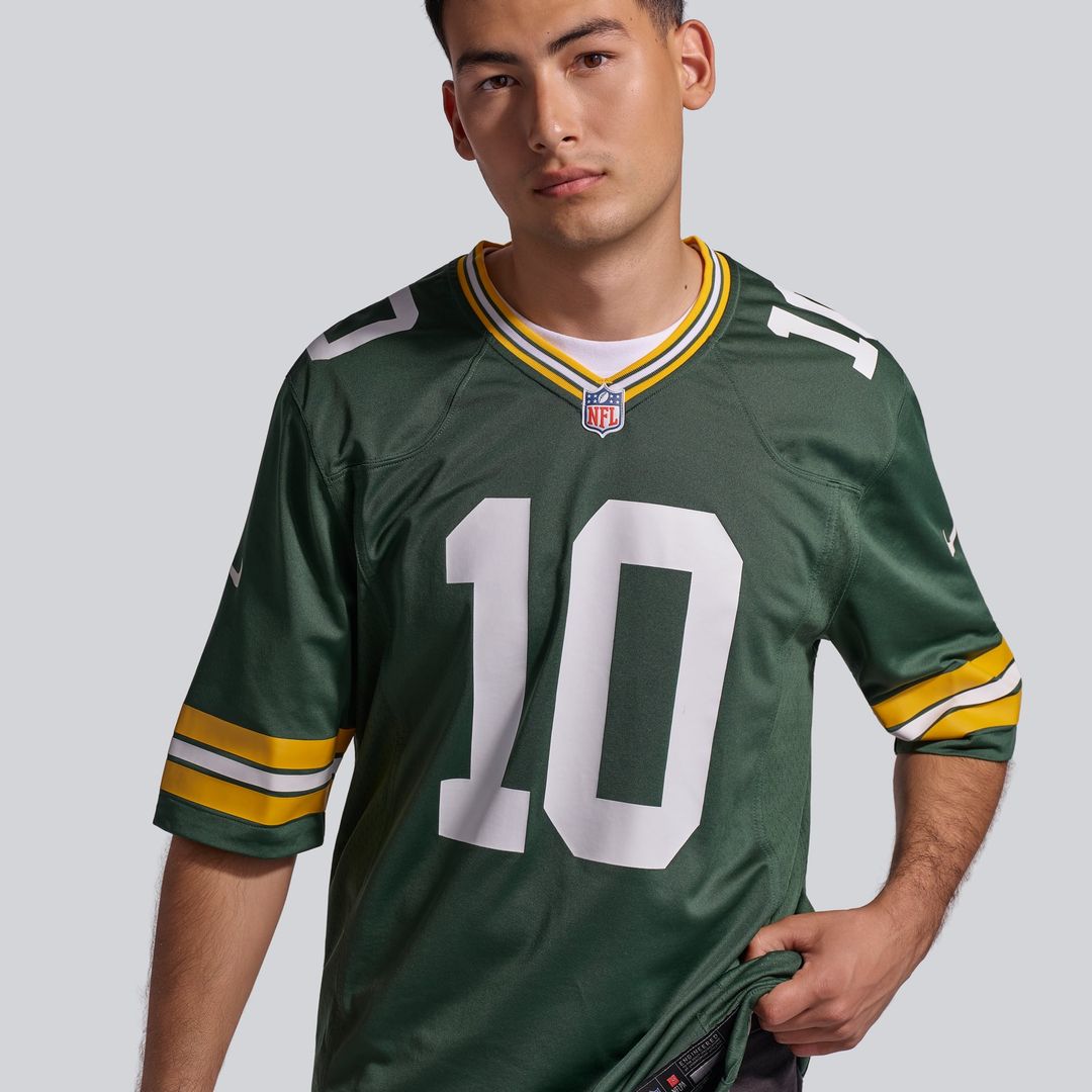 Green Bay Packers Jordan Love Nike Game Jersey - White