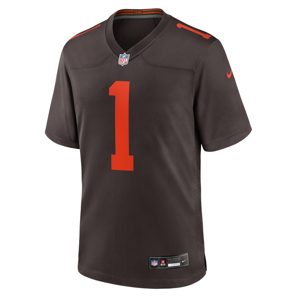 Cleveland Browns KC Concepcion Jr. Nike Alternate Game Jersey - Brown