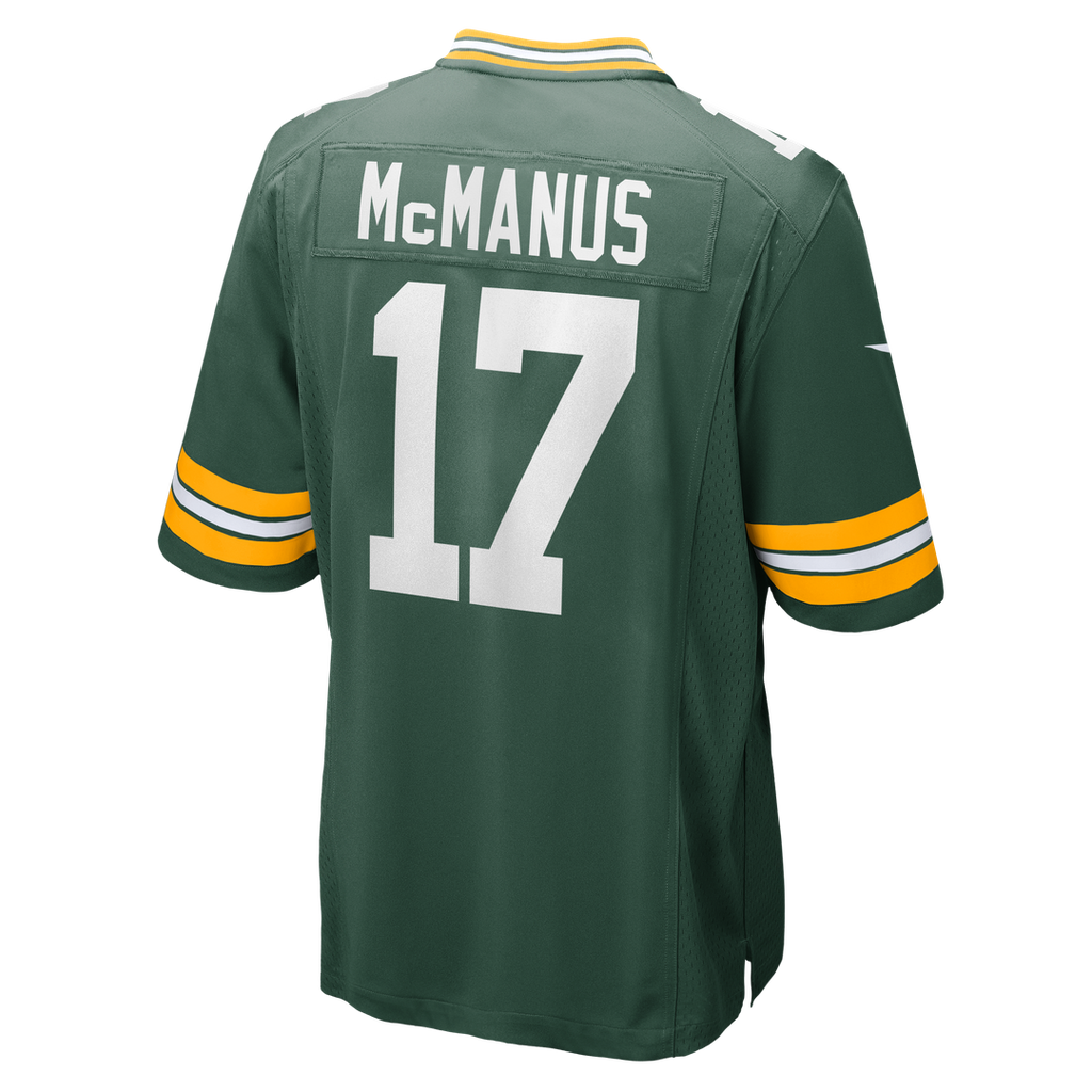 Green Bay Packers Brandon McManus Nike Team Game Jersey - Green