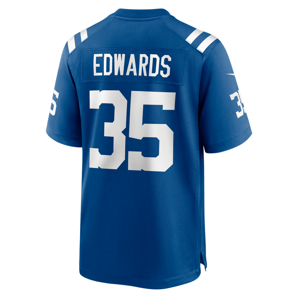 Indianapolis Colts Johnathan Edwards Nike Team Game Jersey - Royal