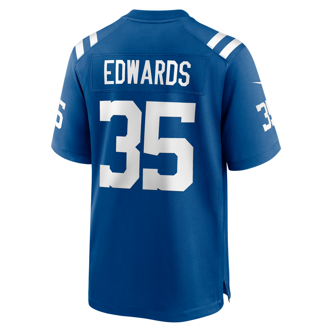 Indianapolis Colts Johnathan Edwards Nike Team Game Jersey - Royal