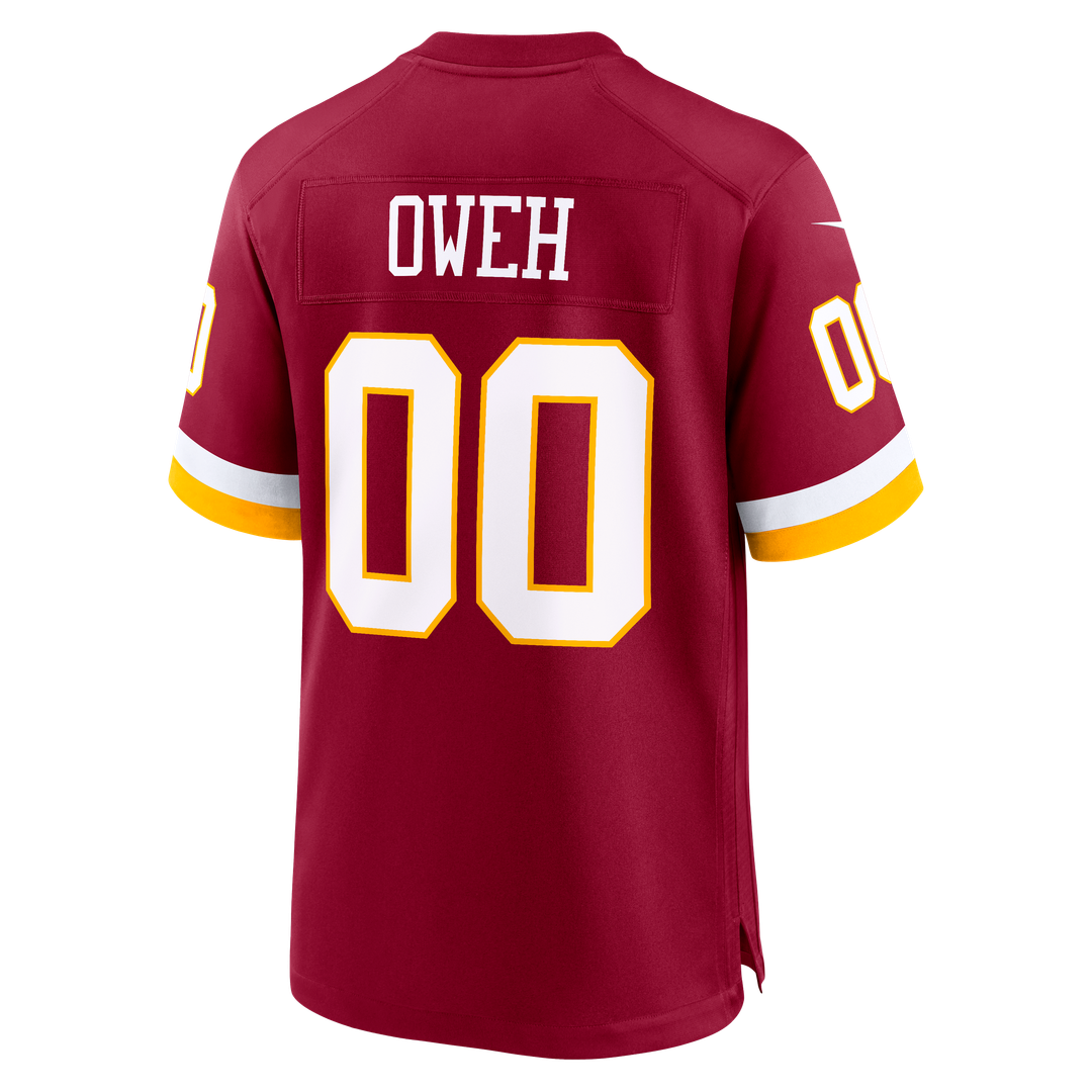 Washington Commanders Odafe Oweh Nike Game Jersey - Burgundy