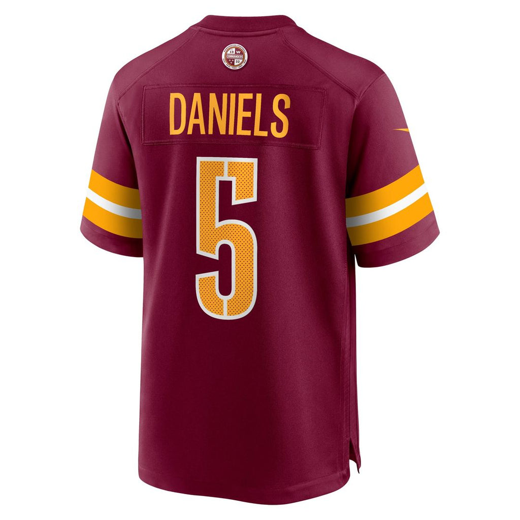 Washington Commanders Jayden Daniels Nike Alternate Game Player Jersey - Black